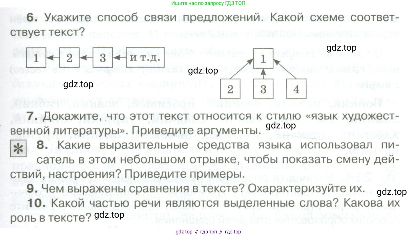 Русский язык, 10-11 класс Учебник, авторы: Гольцова Нина Григорьевна, Шамшин Игорь Викторович, Мищерина Марина Алексеевна, издательство Русское слово, Москва, 2022, белого цвета, Часть 1, страница 199, номер 210, Условие (продолжение 3)
