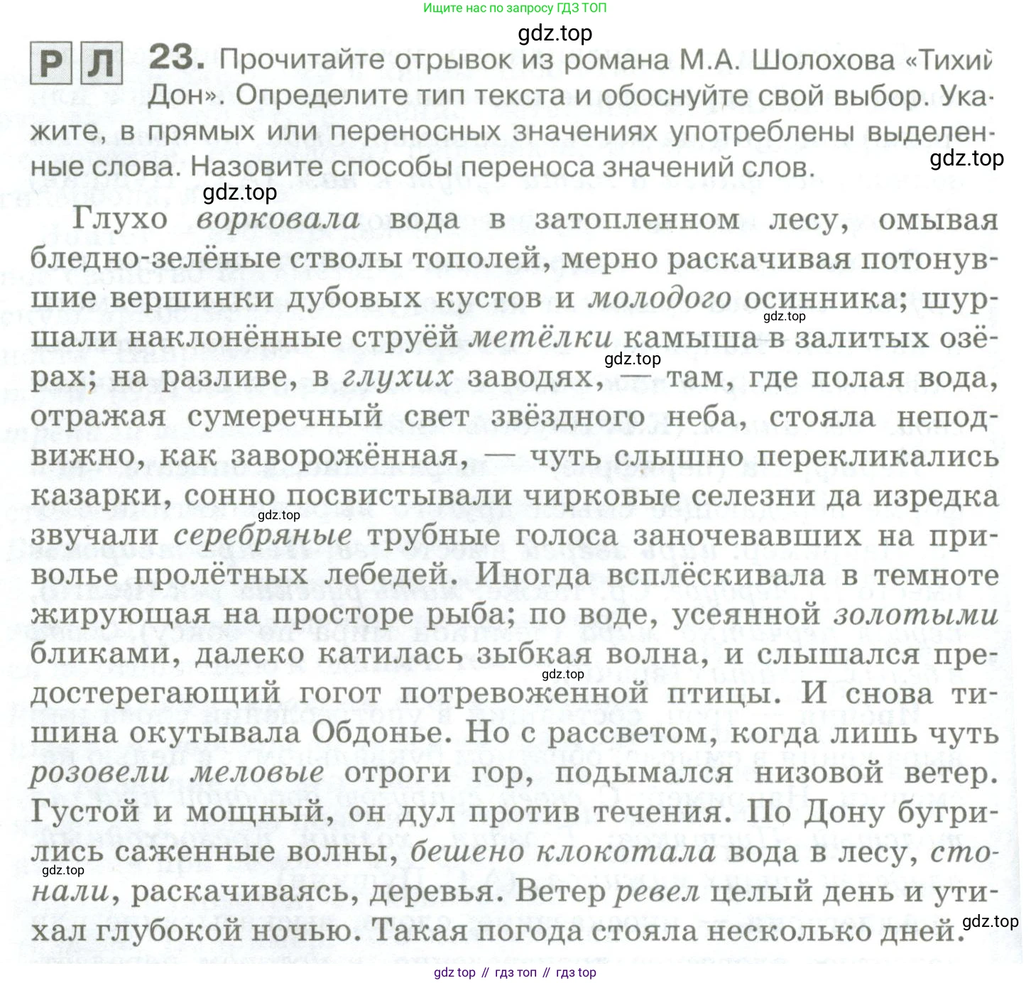 Русский язык, 10-11 класс Учебник, авторы: Гольцова Нина Григорьевна, Шамшин Игорь Викторович, Мищерина Марина Алексеевна, издательство Русское слово, Москва, 2022, белого цвета, Часть 1, страница 32, номер 23, Условие