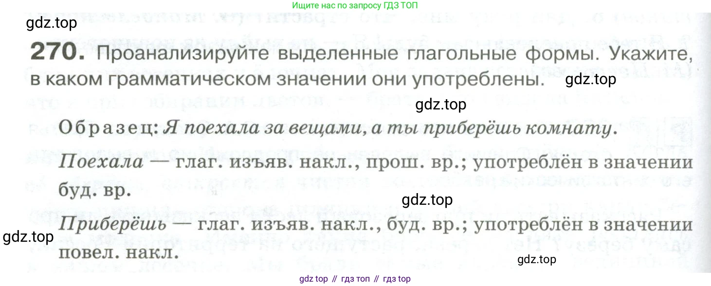 Русский язык, 10-11 класс Учебник, авторы: Гольцова Нина Григорьевна, Шамшин Игорь Викторович, Мищерина Марина Алексеевна, издательство Русское слово, Москва, 2022, белого цвета, Часть 1, страница 254, номер 270, Условие