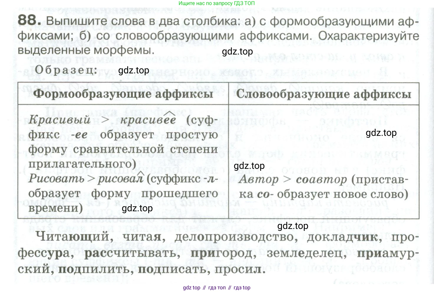 Русский язык, 10-11 класс Учебник, авторы: Гольцова Нина Григорьевна, Шамшин Игорь Викторович, Мищерина Марина Алексеевна, издательство Русское слово, Москва, 2022, белого цвета, Часть 1, страница 92, номер 88, Условие