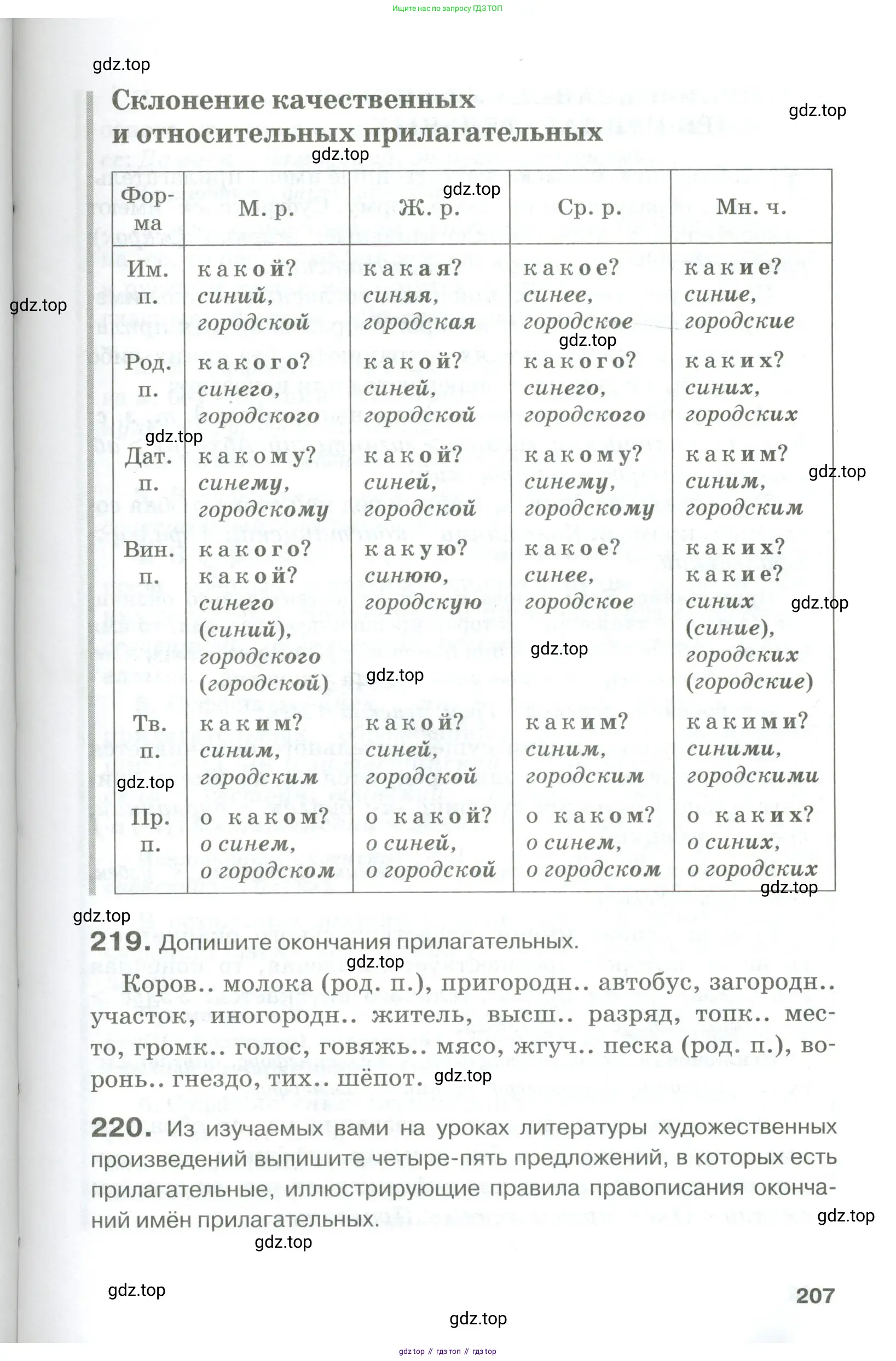 Русский язык, 10-11 класс Учебник, авторы: Гольцова Нина Григорьевна, Шамшин Игорь Викторович, Мищерина Марина Алексеевна, издательство Русское слово, Москва, 2022, белого цвета, Часть 1, страница 207