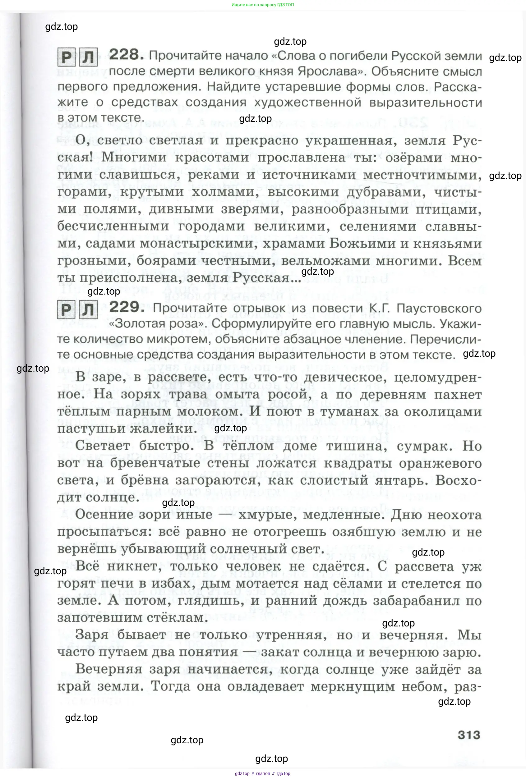 Русский язык, 10-11 класс Учебник, авторы: Гольцова Нина Григорьевна, Шамшин Игорь Викторович, Мищерина Марина Алексеевна, издательство Русское слово, Москва, 2022, белого цвета, Часть 2, страница 313