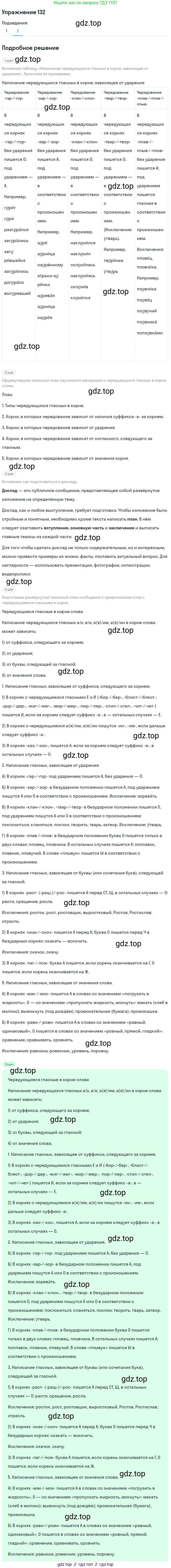Русский язык, 10-11 класс Учебник, авторы: Гольцова Нина Григорьевна, Шамшин Игорь Викторович, Мищерина Марина Алексеевна, издательство Русское слово, Москва, 2022, белого цвета, Часть 1, страница 124, номер 132, Решение 2 (продолжение 2)