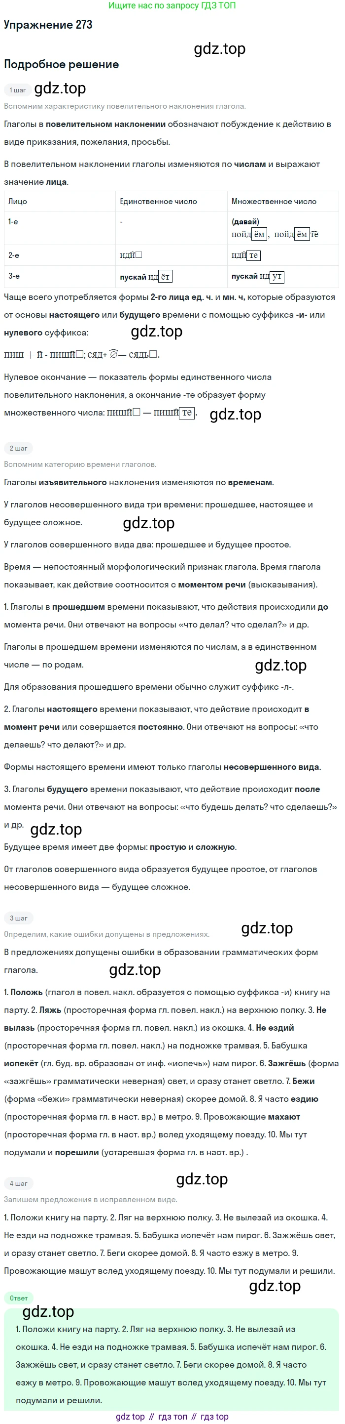 Русский язык, 10-11 класс Учебник, авторы: Гольцова Нина Григорьевна, Шамшин Игорь Викторович, Мищерина Марина Алексеевна, издательство Русское слово, Москва, 2022, белого цвета, Часть 1, страница 255, номер 273, Решение 2