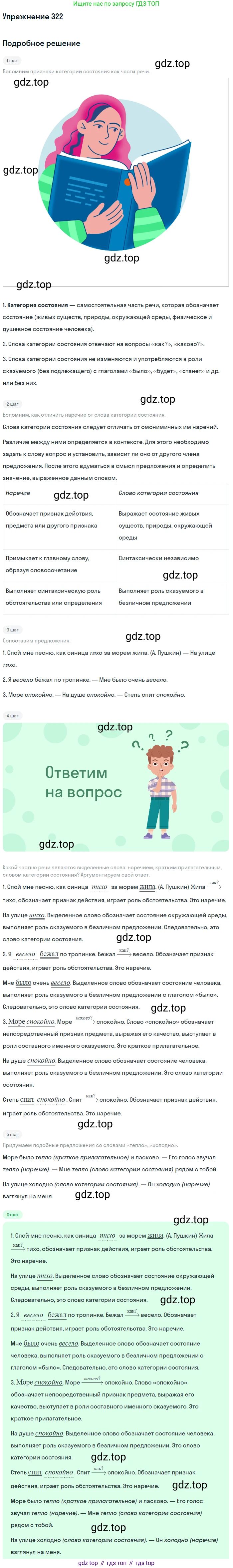 Русский язык, 10-11 класс Учебник, авторы: Гольцова Нина Григорьевна, Шамшин Игорь Викторович, Мищерина Марина Алексеевна, издательство Русское слово, Москва, 2022, белого цвета, Часть 1, страница 300, номер 322, Решение 2