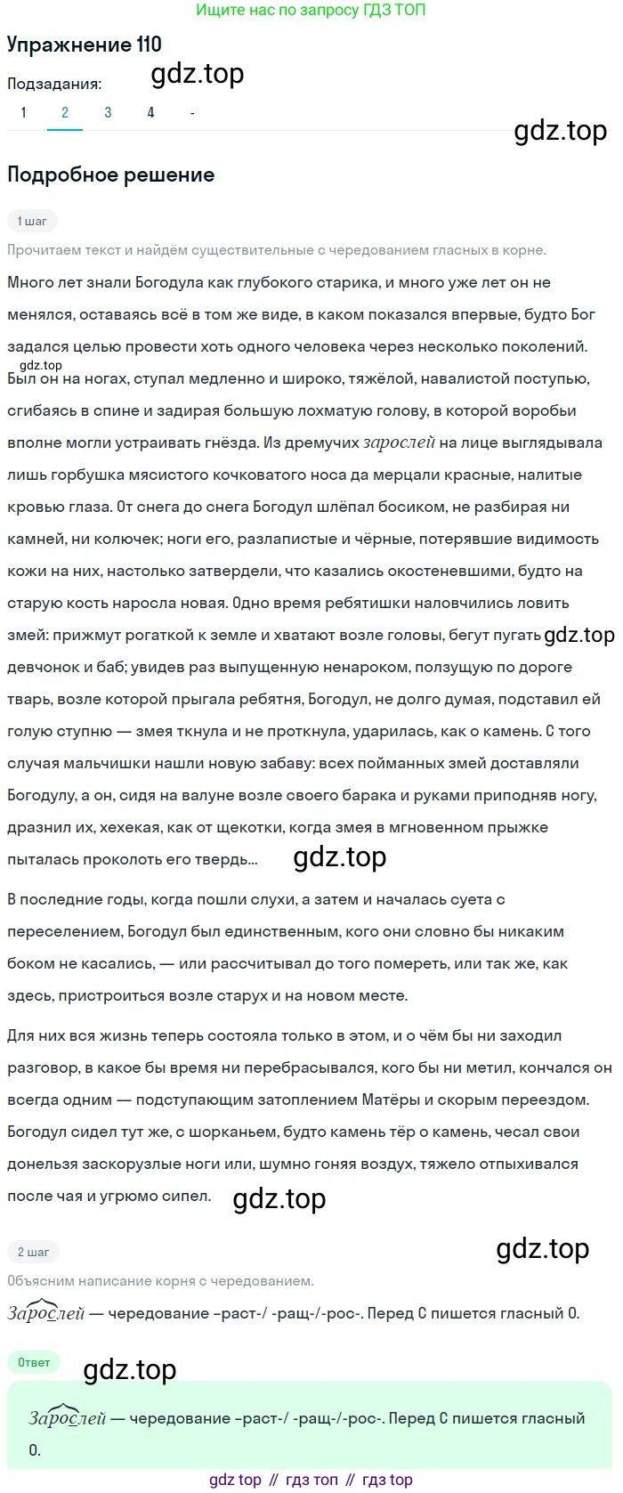 Русский язык, 10-11 класс Учебник, авторы: Гольцова Нина Григорьевна, Шамшин Игорь Викторович, Мищерина Марина Алексеевна, издательство Русское слово, Москва, 2022, белого цвета, Часть 2, страница 149, номер 110, Решение 2 (продолжение 2)