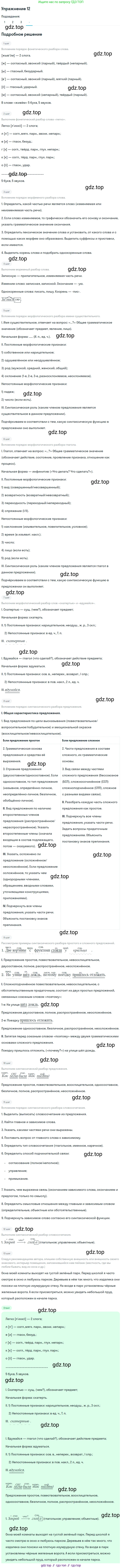 Русский язык, 10-11 класс Учебник, авторы: Гольцова Нина Григорьевна, Шамшин Игорь Викторович, Мищерина Марина Алексеевна, издательство Русское слово, Москва, 2022, белого цвета, Часть 2, страница 20, номер 12, Решение 2 (продолжение 4)