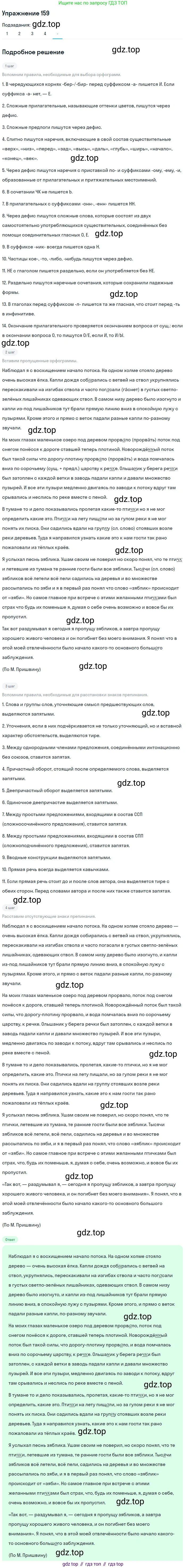 Русский язык, 10-11 класс Учебник, авторы: Гольцова Нина Григорьевна, Шамшин Игорь Викторович, Мищерина Марина Алексеевна, издательство Русское слово, Москва, 2022, белого цвета, Часть 2, страница 224, номер 159, Решение 2 (продолжение 5)