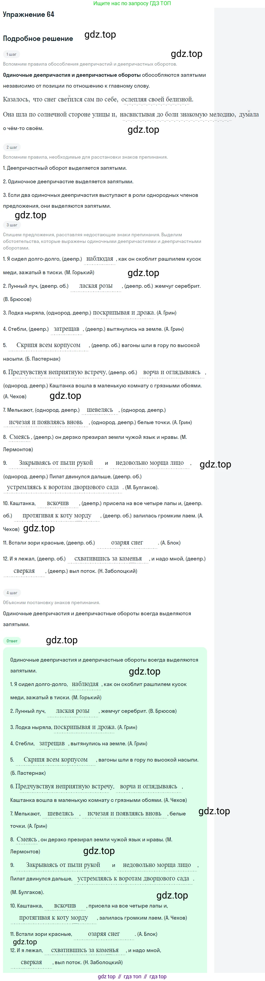Русский язык, 10-11 класс Учебник, авторы: Гольцова Нина Григорьевна, Шамшин Игорь Викторович, Мищерина Марина Алексеевна, издательство Русское слово, Москва, 2022, белого цвета, Часть 2, страница 88, номер 64, Решение 2