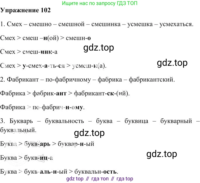 Русский язык, 10-11 класс Учебник, авторы: Гольцова Нина Григорьевна, Шамшин Игорь Викторович, Мищерина Марина Алексеевна, издательство Русское слово, Москва, 2022, белого цвета, Часть 1, страница 101, номер 102, Решение 3