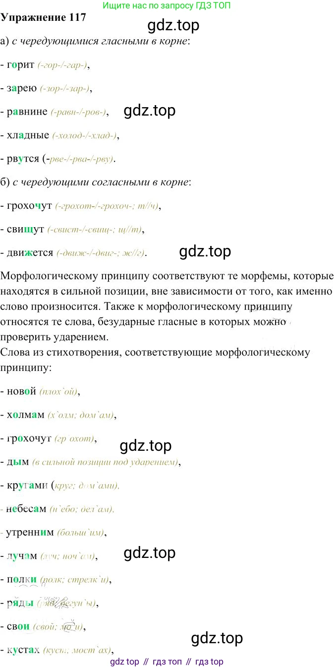 Русский язык, 10-11 класс Учебник, авторы: Гольцова Нина Григорьевна, Шамшин Игорь Викторович, Мищерина Марина Алексеевна, издательство Русское слово, Москва, 2022, белого цвета, Часть 1, страница 113, номер 117, Решение 3