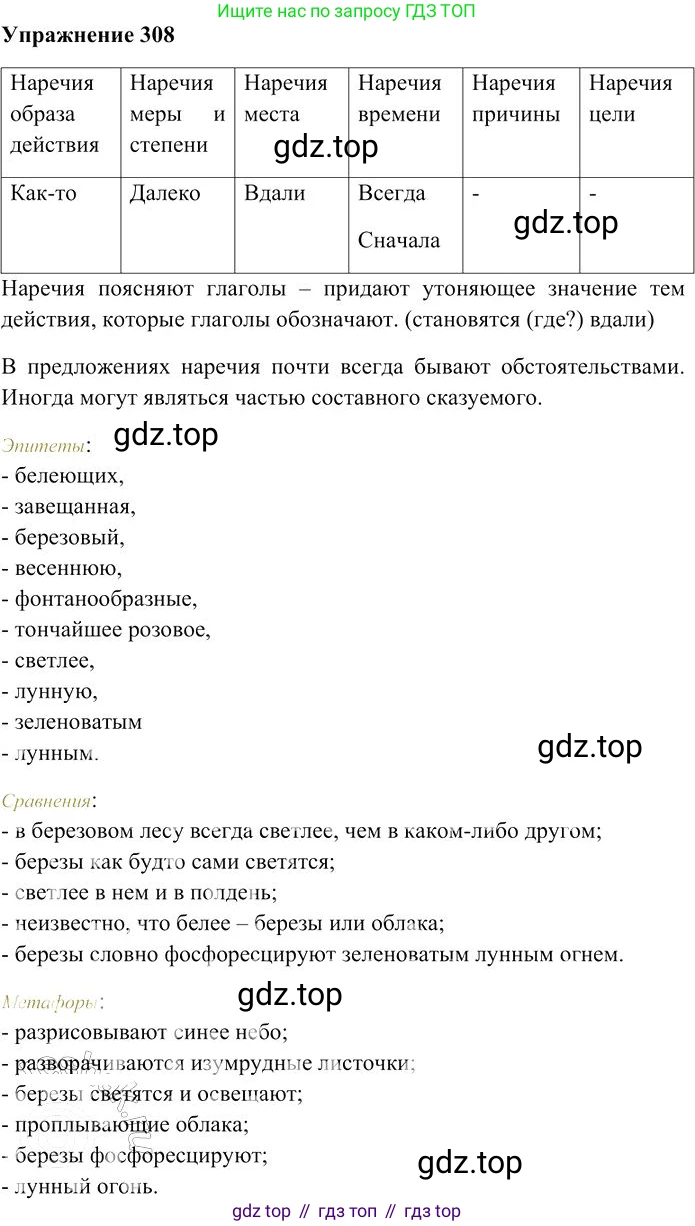 Русский язык, 10-11 класс Учебник, авторы: Гольцова Нина Григорьевна, Шамшин Игорь Викторович, Мищерина Марина Алексеевна, издательство Русское слово, Москва, 2022, белого цвета, Часть 1, страница 288, номер 308, Решение 3