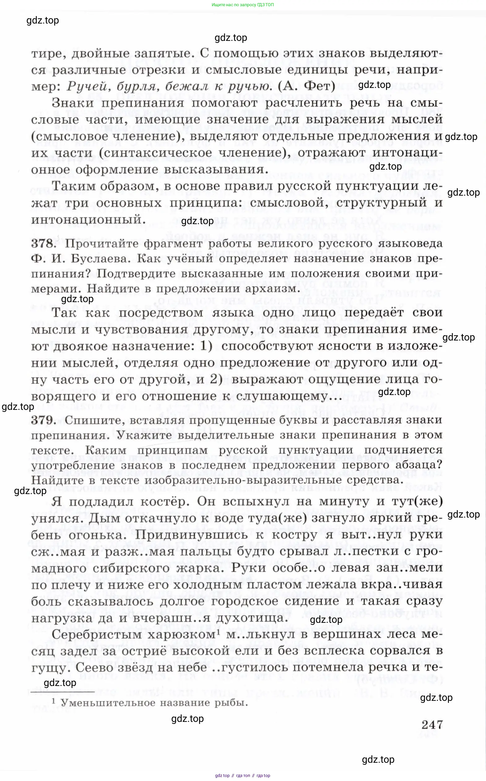 Русский язык, 10-11 класс Учебник, авторы: Греков Василий Фёдорович, Крючков Сергей Ефимович, Чешко Лев Антонович, Николина Наталия Анатольевна, Богданова Галина Александровна, издательство Просвещение, Москва, 2015, бежевого цвета, страница 247