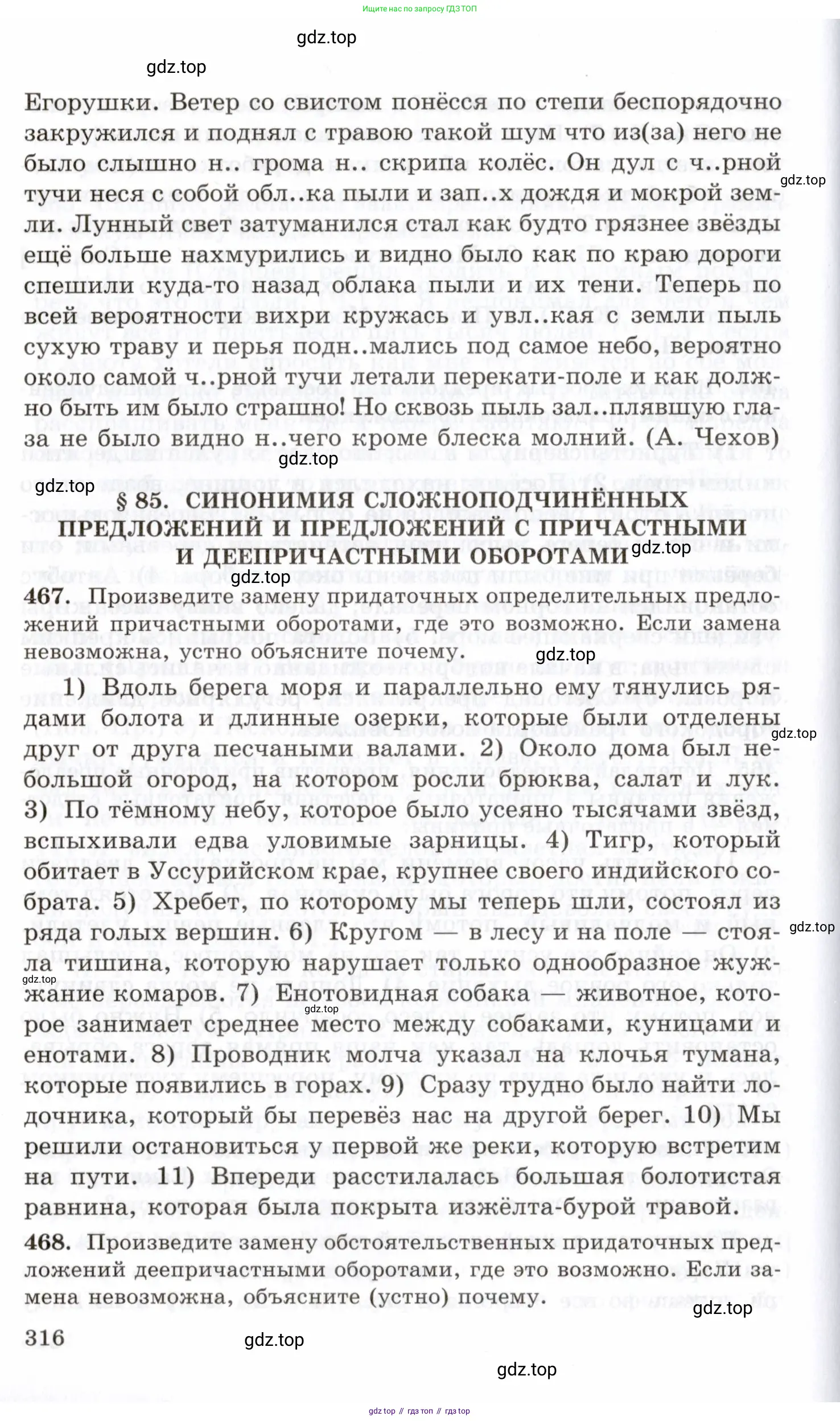 Русский язык, 10-11 класс Учебник, авторы: Греков Василий Фёдорович, Крючков Сергей Ефимович, Чешко Лев Антонович, Николина Наталия Анатольевна, Богданова Галина Александровна, издательство Просвещение, Москва, 2015, бежевого цвета, страница 316