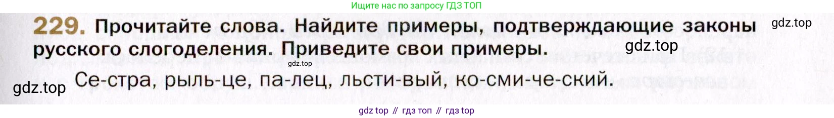 Русский язык, 10 класс Учебник, автор: Гусарова Ирина Васильевна, издательство Просвещение, Москва, 2021, коричневого цвета, Часть 5, страница 329, номер 229, Условие