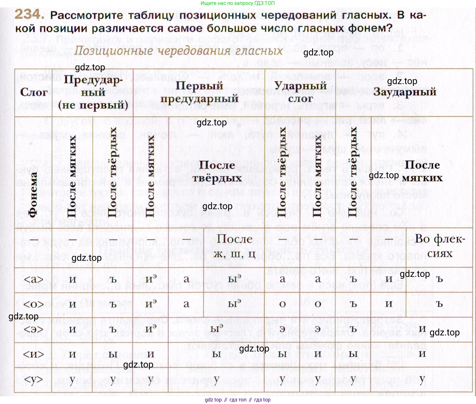 Русский язык, 10 класс Учебник, автор: Гусарова Ирина Васильевна, издательство Просвещение, Москва, 2021, коричневого цвета, Часть 5, страница 335, номер 234, Условие