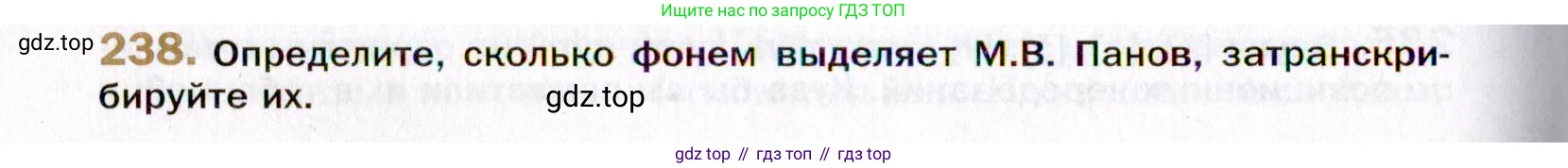 Русский язык, 10 класс Учебник, автор: Гусарова Ирина Васильевна, издательство Просвещение, Москва, 2021, коричневого цвета, Часть 5, страница 336, номер 238, Условие