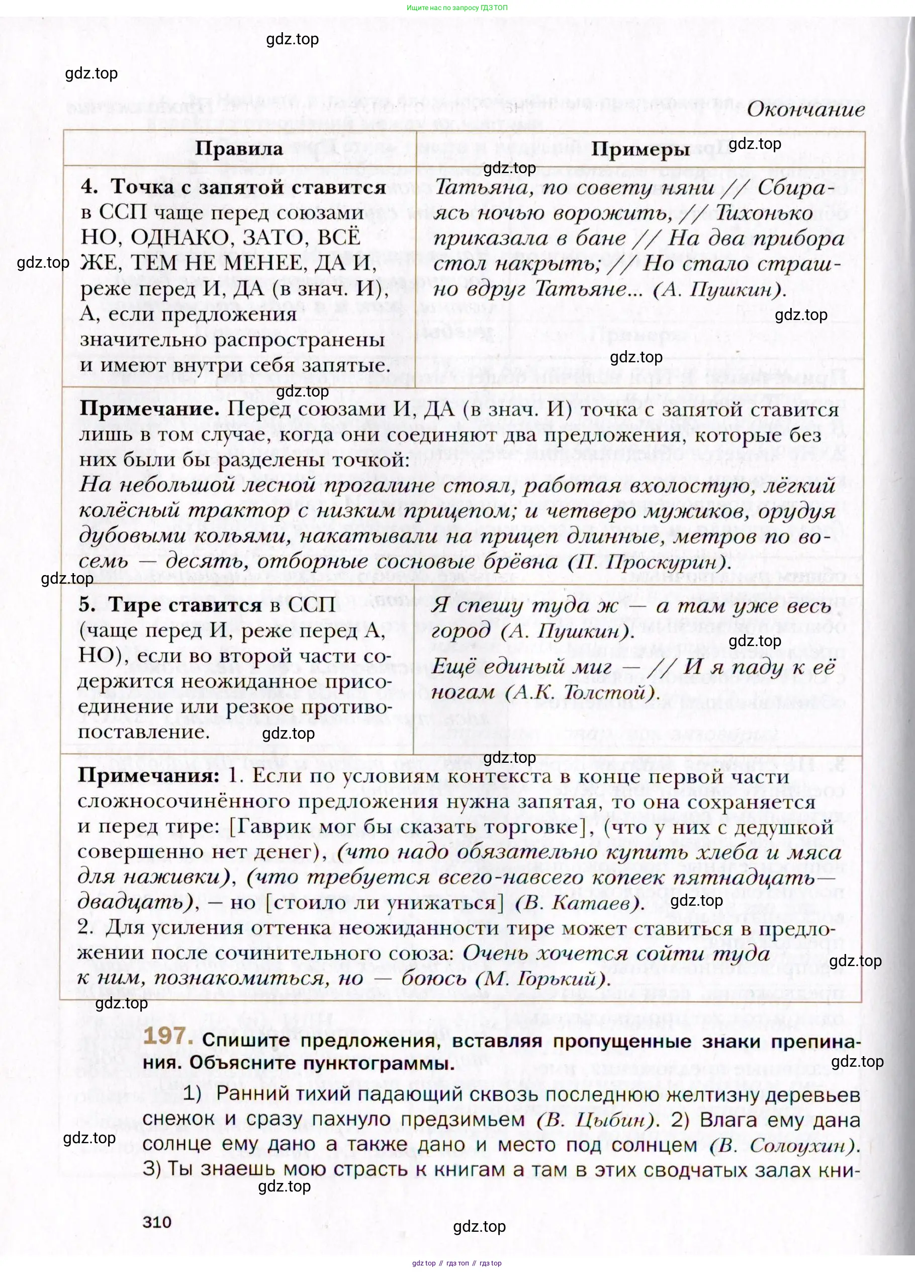 Русский язык, 10 класс Учебник, автор: Гусарова Ирина Васильевна, издательство Просвещение, Москва, 2021, коричневого цвета, Часть 4, страница 310