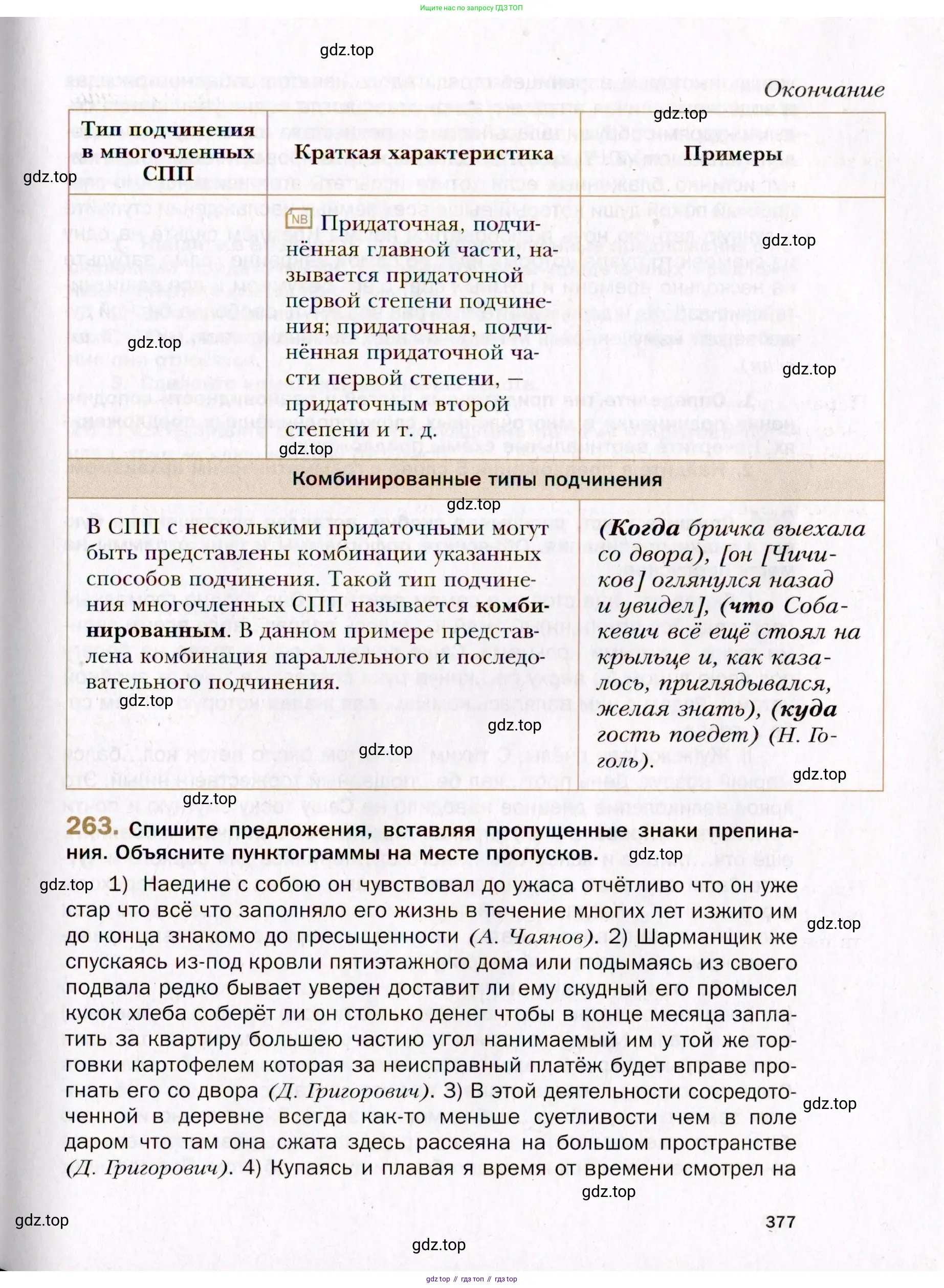 Русский язык, 10 класс Учебник, автор: Гусарова Ирина Васильевна, издательство Просвещение, Москва, 2021, коричневого цвета, Часть 5, страница 377