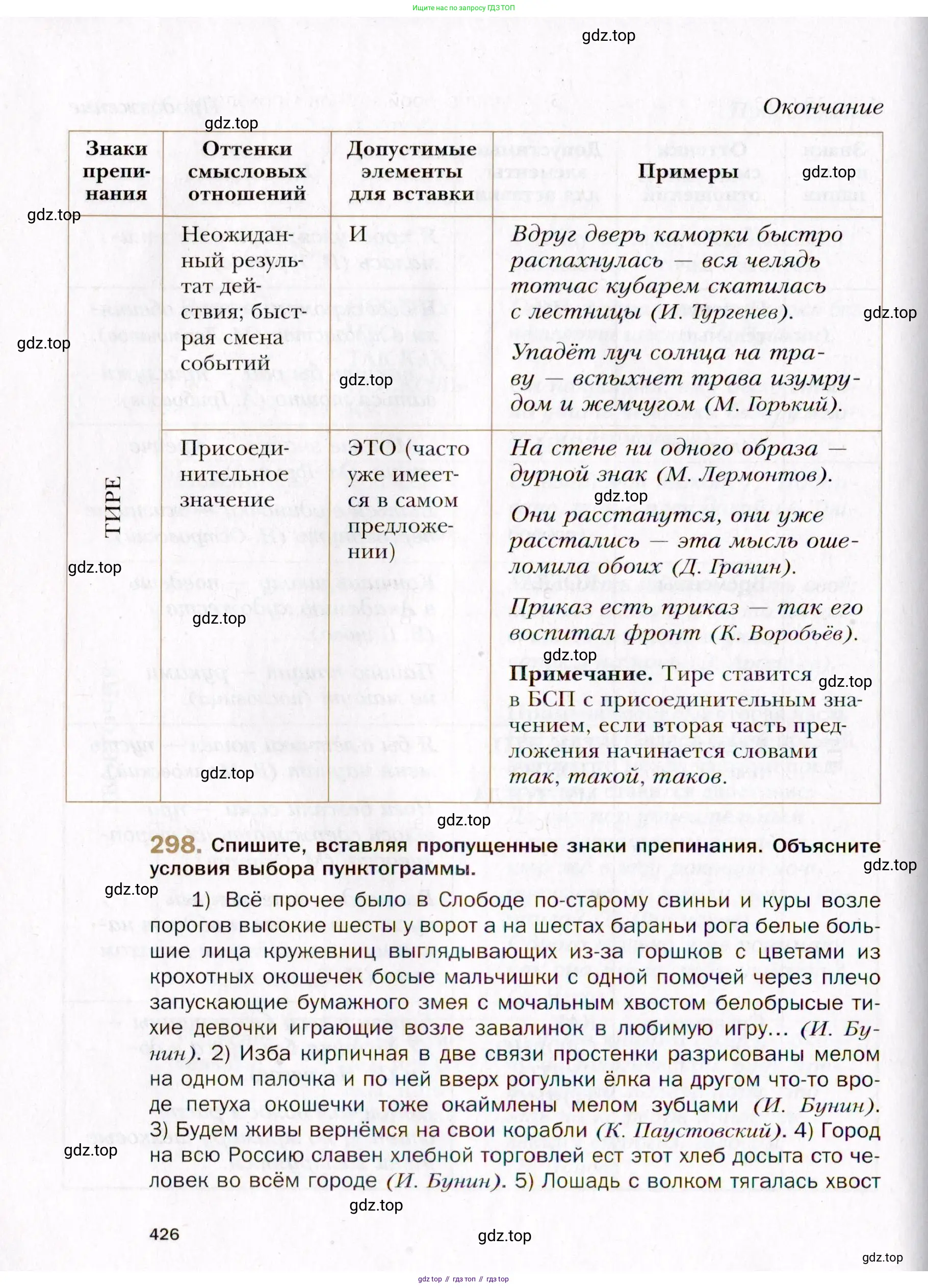 Русский язык, 10 класс Учебник, автор: Гусарова Ирина Васильевна, издательство Просвещение, Москва, 2021, коричневого цвета, Часть 6, страница 426