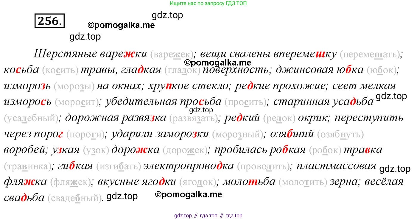 Русский язык, 10 класс Учебник, автор: Гусарова Ирина Васильевна, издательство Просвещение, Москва, 2021, коричневого цвета, Часть 5, страница 357, номер 256, Решение 2