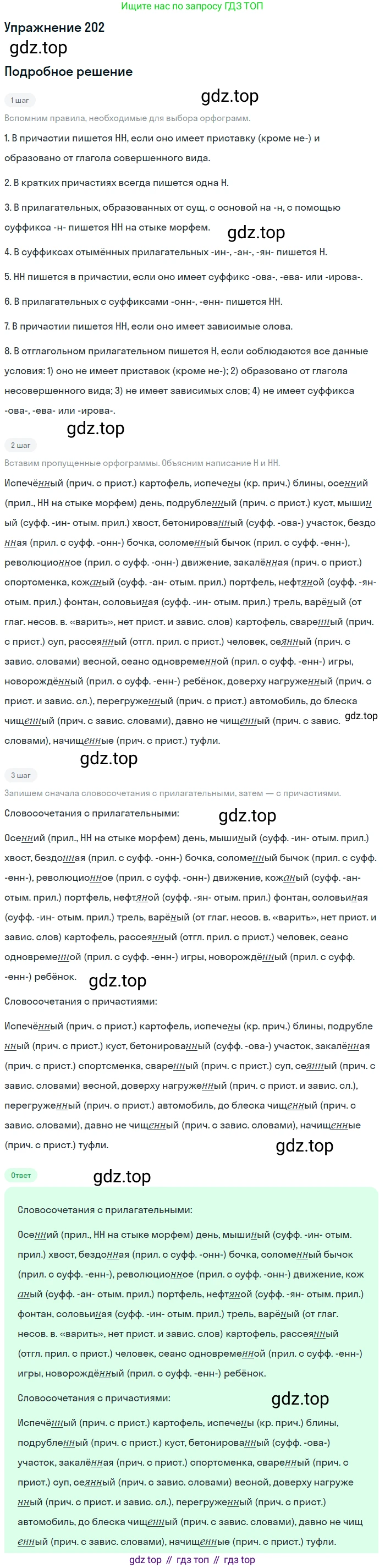 ГДЗ Русский язык, 10-11 класс Учебник, авторы: Рыбченкова Лидия Макаровна, Александрова Ольга Макаровна, Нарушевич Андрей Георгиевич, Голубева Ирина Валериевна, Гостева Юлия Николаевна, Григорьев Андрей Владимирович, Добротина Ирина Нургаиновна, Кузина Анна Николаевна, Власенков Александр Иванович, издательство Просвещение, Москва, 2019, страница 96, номер 202, Решение 2019-2022