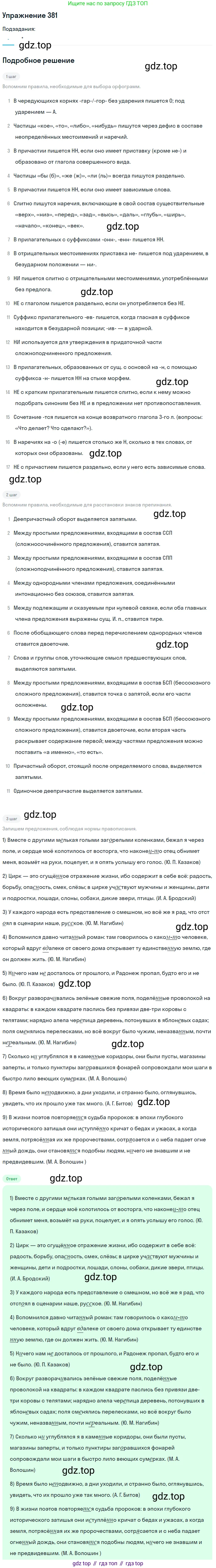 ГДЗ Русский язык, 10-11 класс Учебник, авторы: Рыбченкова Лидия Макаровна, Александрова Ольга Макаровна, Нарушевич Андрей Георгиевич, Голубева Ирина Валериевна, Гостева Юлия Николаевна, Григорьев Андрей Владимирович, Добротина Ирина Нургаиновна, Кузина Анна Николаевна, Власенков Александр Иванович, издательство Просвещение, Москва, 2019, страница 186, номер 381, Решение 2019-2022