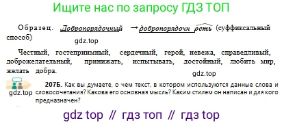 Русский язык, 10 класс Учебник, авторы: Сабитова Зинаида Какбаевна, Алтынбекова Ольга Баймухановна, издательство Мектеп, Алматы, 2019, оранжевого цвета, страница 132, номер 207, Условие (продолжение 2)