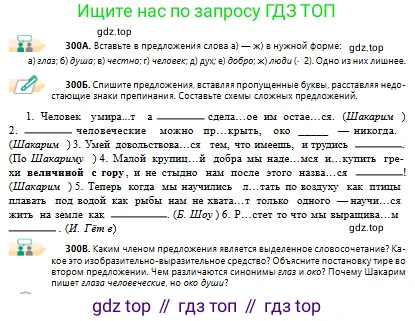 Русский язык, 10 класс Учебник, авторы: Сабитова Зинаида Какбаевна, Алтынбекова Ольга Баймухановна, издательство Мектеп, Алматы, 2019, оранжевого цвета, страница 187, номер 300, Условие