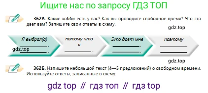 Русский язык, 10 класс Учебник, авторы: Сабитова Зинаида Какбаевна, Алтынбекова Ольга Баймухановна, издательство Мектеп, Алматы, 2019, оранжевого цвета, страница 224, номер 362, Условие