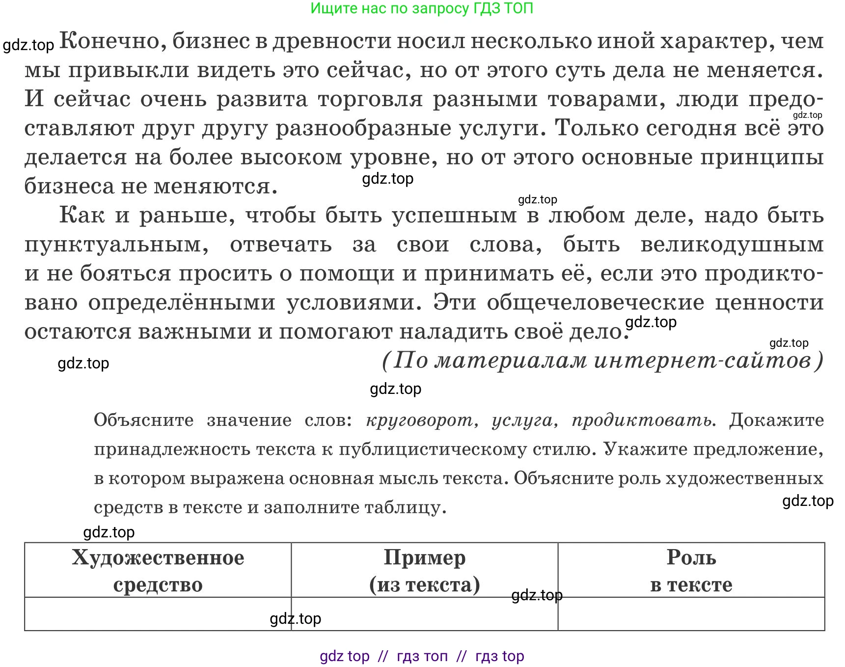 Русский язык, 11 класс Учебник, авторы: Ашимбетова Роза Дуйсеновна, Валова Мария Валерьевна, Остапенко Наталья Сергеевна, издательство Арман-ПВ, Нур-Султан, 2020, страница 42, номер 4, Условие (продолжение 2)