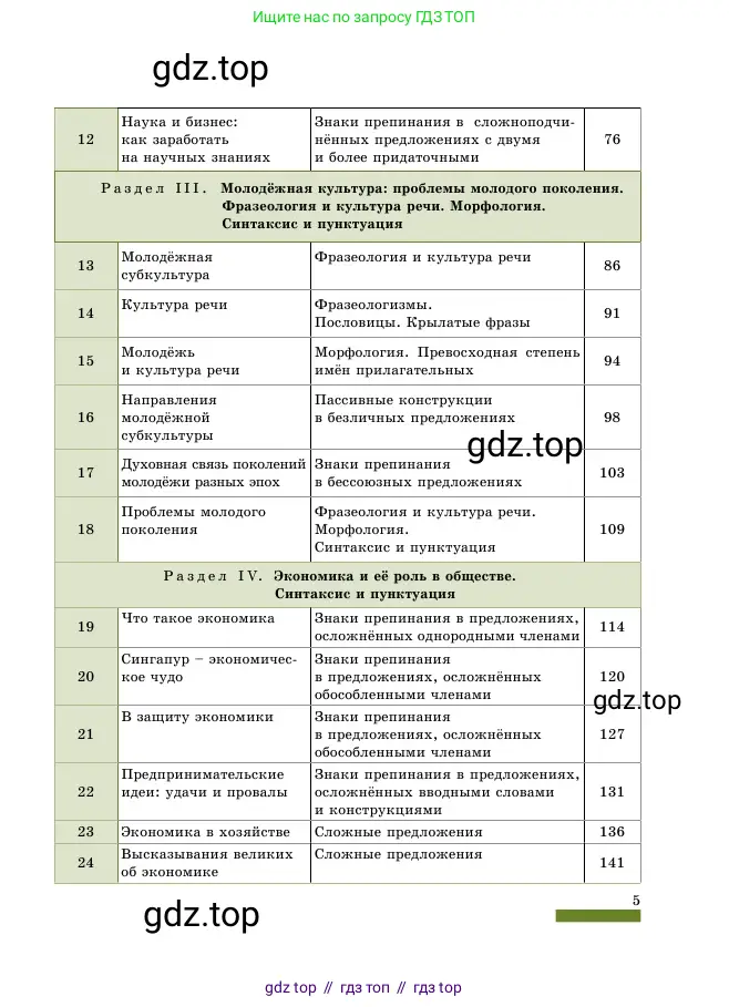 Русский язык, 11 класс Учебник, авторы: Никитина Светлана Алексеевна, Казабеева Виталия Алексеевна, Корнилова Татьяна Борисовна, издательство Атамұра, Алматы, 2020, страница 5