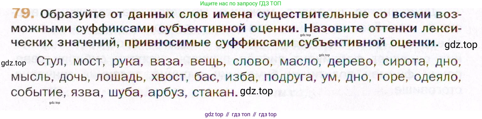 ГДЗ Русский язык, 11 класс Учебник, автор: Гусарова Ирина Васильевна, издательство Просвещение, Москва, 2021, жёлтого цвета, страница 142, номер 79, Условие