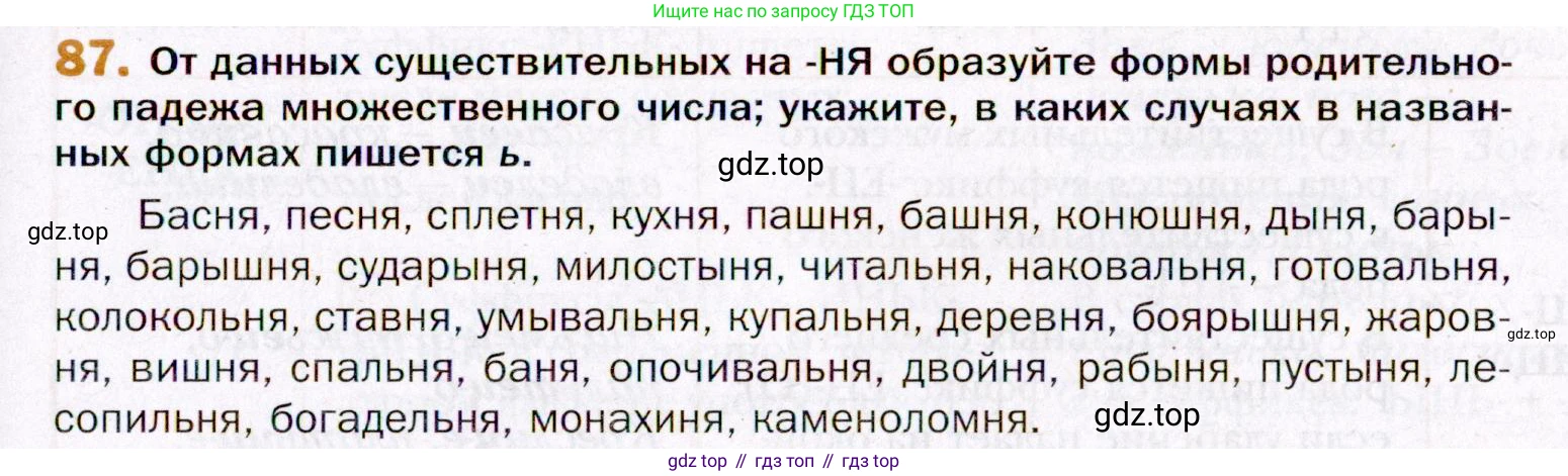 ГДЗ Русский язык, 11 класс Учебник, автор: Гусарова Ирина Васильевна, издательство Просвещение, Москва, 2021, жёлтого цвета, страница 149, номер 87, Условие