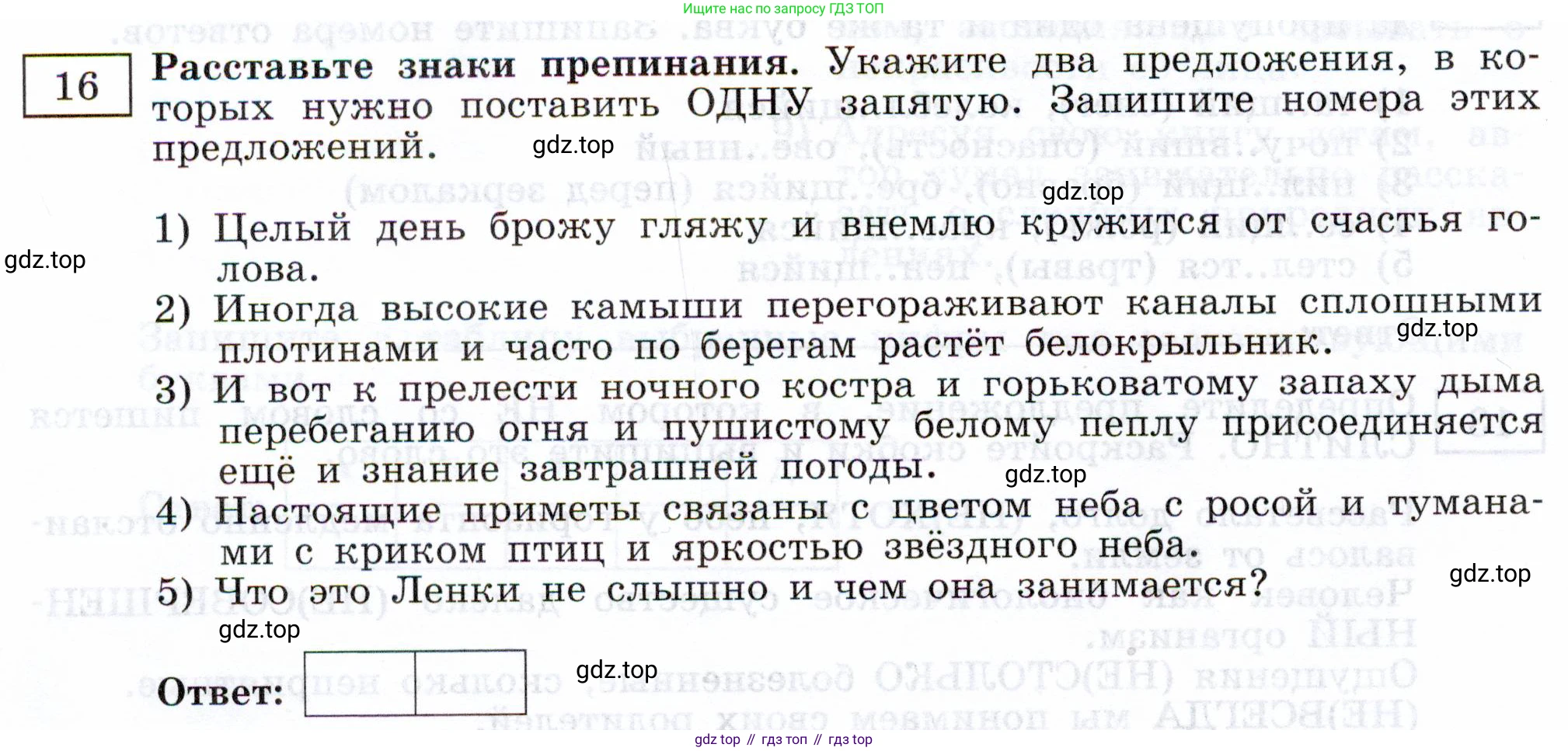 Русский язык, 11 класс Тетрадь-тренажёр, авторы: Маслов Вячеслав Васильевич, Бондарцова Юлия Львовна, издательство Просвещение, Москва, 2019, красного цвета, страница 82, номер 16, Условие