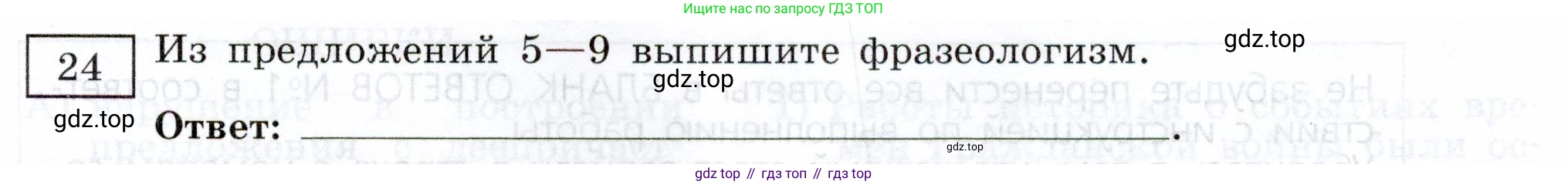 ГДЗ Русский язык, 11 класс Тетрадь-тренажёр, авторы: Маслов Вячеслав Васильевич, Бондарцова Юлия Львовна, издательство Просвещение, Москва, 2019, красного цвета, страница 17, номер 24, Условие