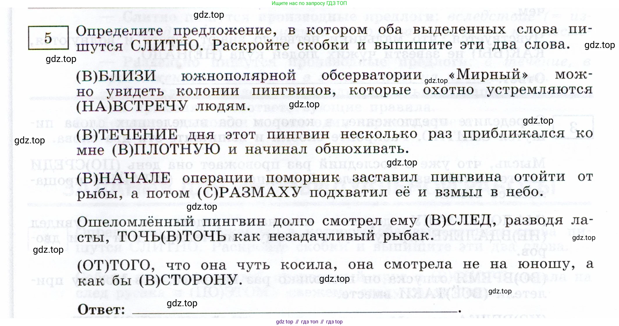 Русский язык, 11 класс Тетрадь-тренажёр, авторы: Маслов Вячеслав Васильевич, Бондарцова Юлия Львовна, издательство Просвещение, Москва, 2019, красного цвета, страница 54, номер 5, Условие