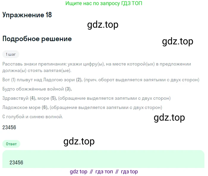 Русский язык, 11 класс Тетрадь-тренажёр, авторы: Маслов Вячеслав Васильевич, Бондарцова Юлия Львовна, издательство Просвещение, Москва, 2019, красного цвета, страница 14, номер 18, Решение