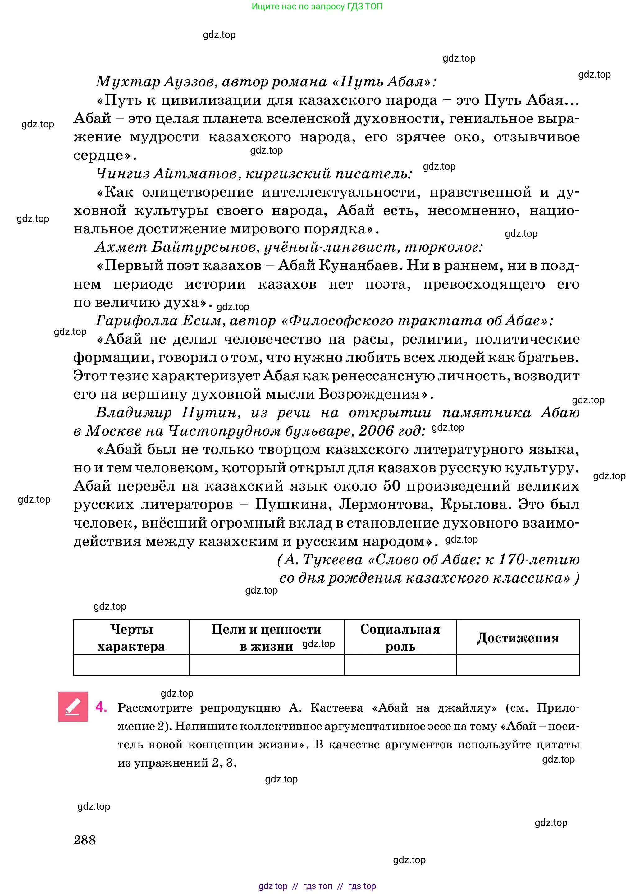 Условие