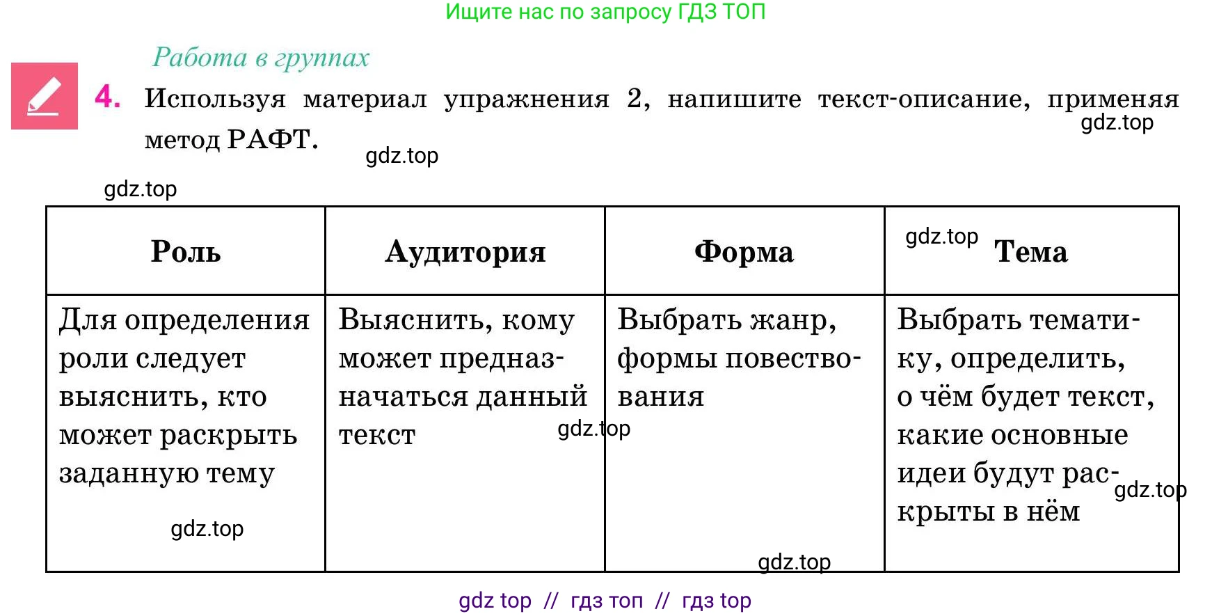 Русский язык, 11 класс Учебник, авторы: Ашимбетова Роза Дуйсеновна, Валова Мария Валерьевна, Мирошникова Наталья Владимировна, Остапенко Наталья Сергеевна, издательство Арман-ПВ, Нур-Султан, 2020, страница 235, номер 4, Условие