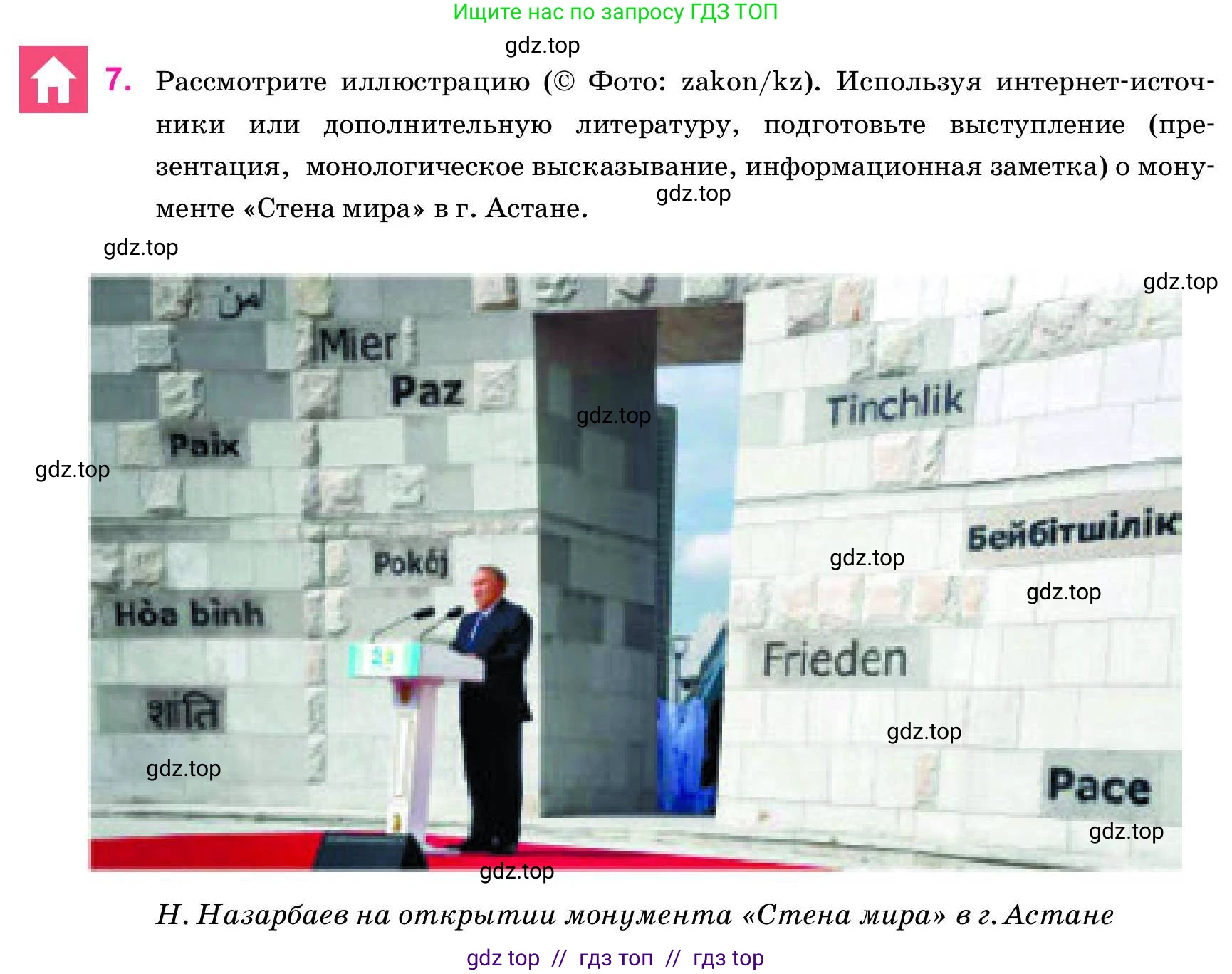 Русский язык, 11 класс Учебник, авторы: Ашимбетова Роза Дуйсеновна, Валова Мария Валерьевна, Мирошникова Наталья Владимировна, Остапенко Наталья Сергеевна, издательство Арман-ПВ, Нур-Султан, 2020, страница 242, номер 7, Условие