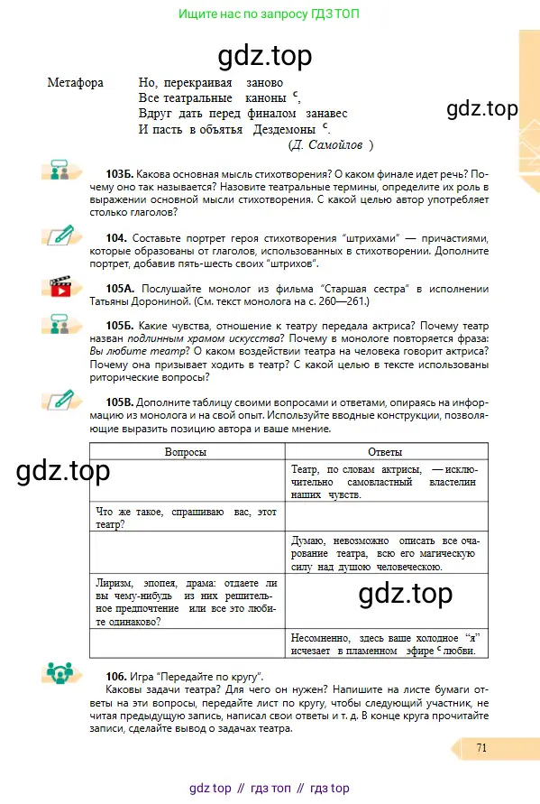 Условие