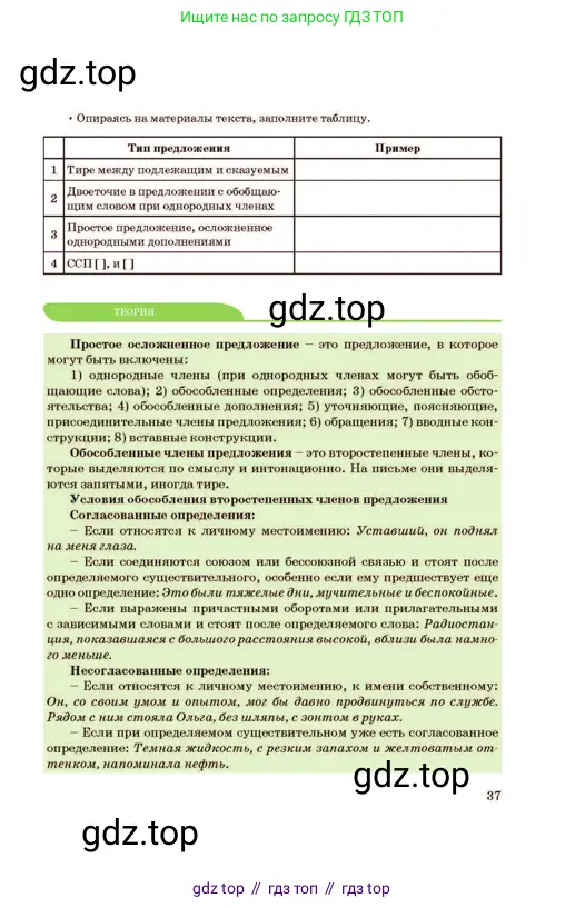 Русский язык, 11 класс Учебник, авторы: Султанова Айман Беккужевна, Бондаренко Марина Ивановна, Михайленко Владимир Георгиевич, издательство Алматыкітап баспасы, Алматы, 2023, страница 37