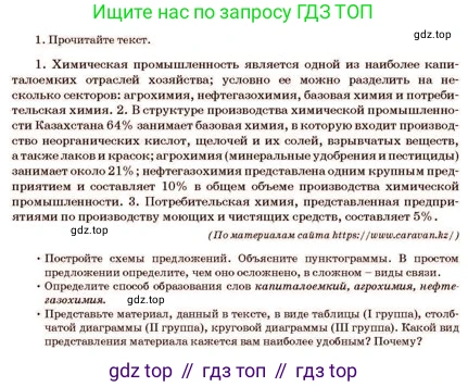 Русский язык, 11 класс Учебник, авторы: Султанова Айман Беккужевна, Бондаренко Марина Ивановна, Михайленко Владимир Георгиевич, издательство Алматыкітап баспасы, Алматы, 2023, страница 65, номер 1, Условие