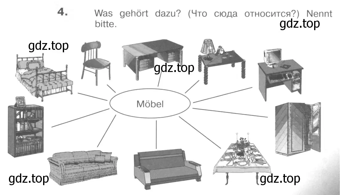 Условие номер 4 (страница 33) гдз по немецкому языку 4 класс Бим, Рыжова, учебник 2 часть