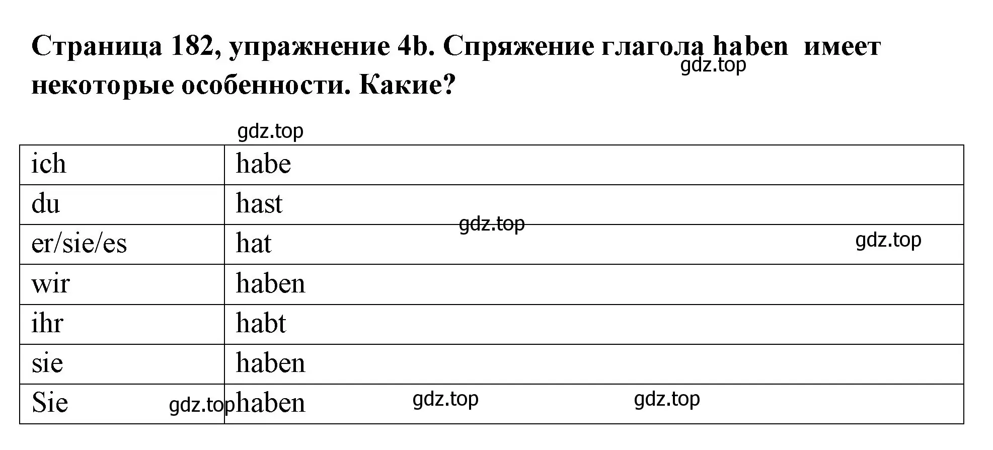 Решение номер 4 (страница 181) гдз по немецкому языку 5 класс Бим, Рыжова, учебник