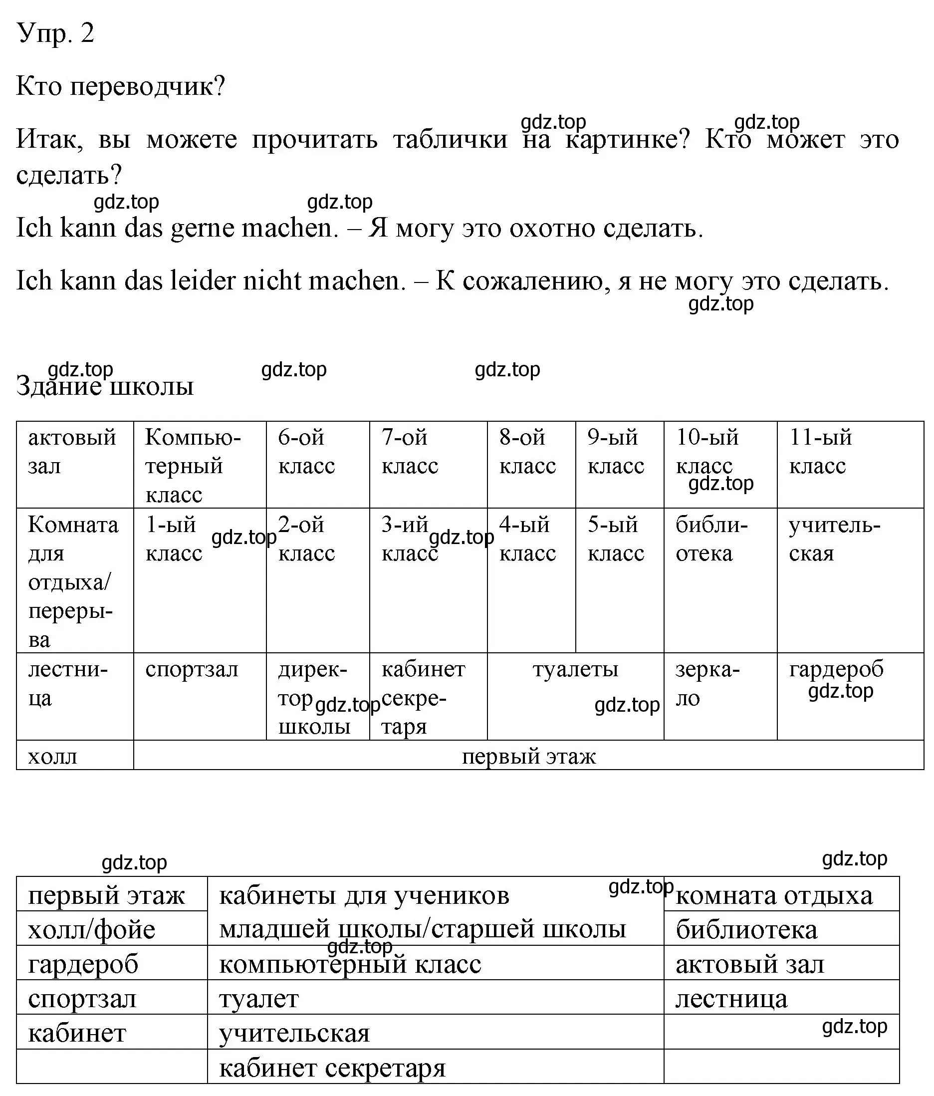 Решение номер 2 (страница 86) гдз по немецкому языку 6 класс Бим, Садомова, учебник 1 часть