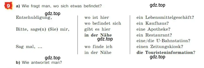 Условие номер 9 (страница 84) гдз по немецкому языку 7 класс Бим, Садомова, учебник