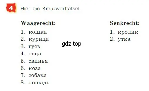 Условие номер 4 (страница 132) гдз по немецкому языку 7 класс Бим, Садомова, учебник