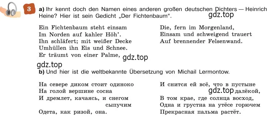 Условие номер 3 (страница 48) гдз по немецкому языку 8 класс Бим, Садомова, учебник